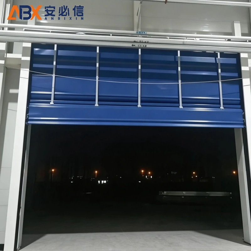 廊坊市软帘堆积门